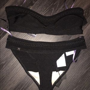 Never worn size S Herve Leger bikini